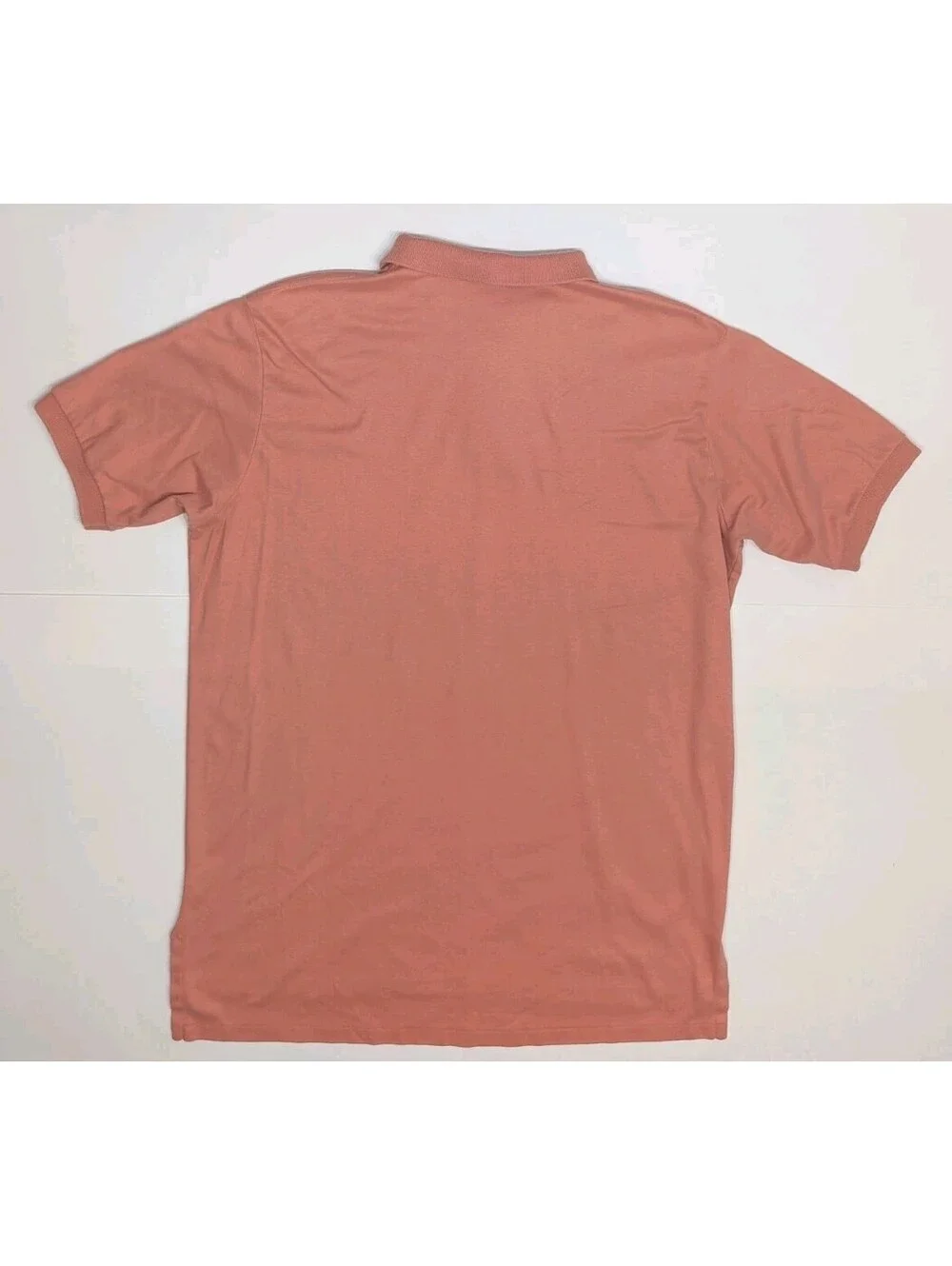 Polo Ralph Lauren Vintage 90s Mens 2XL XXL Salmon Pink Polo Shirt Made in USA